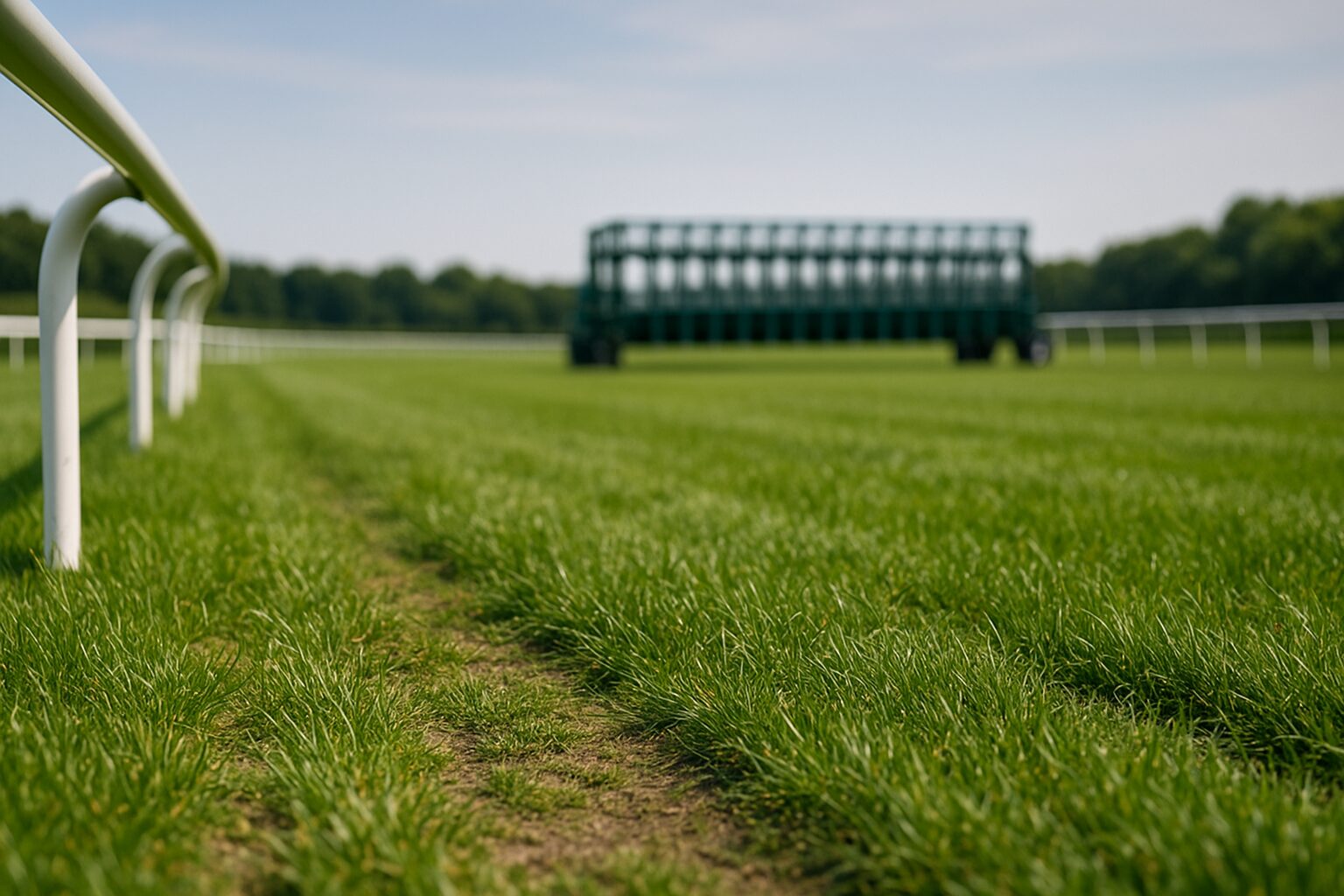 競馬マイルの芝生