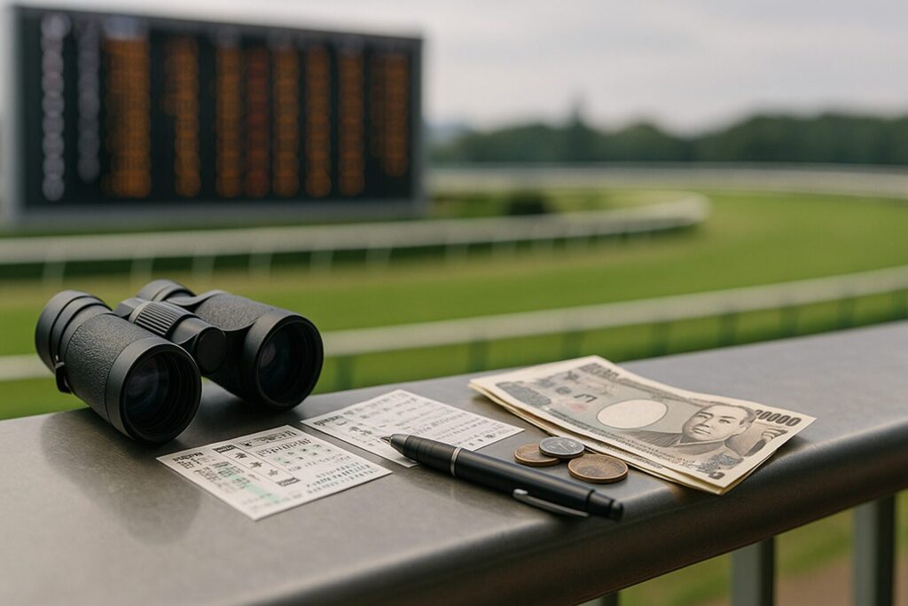 競馬で生活してる人の実態や成立条件をイメージした写真