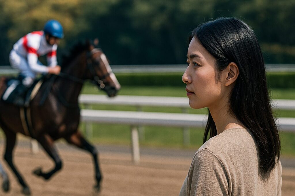 競馬大穴とはを意識した内柵沿いの砂馬場