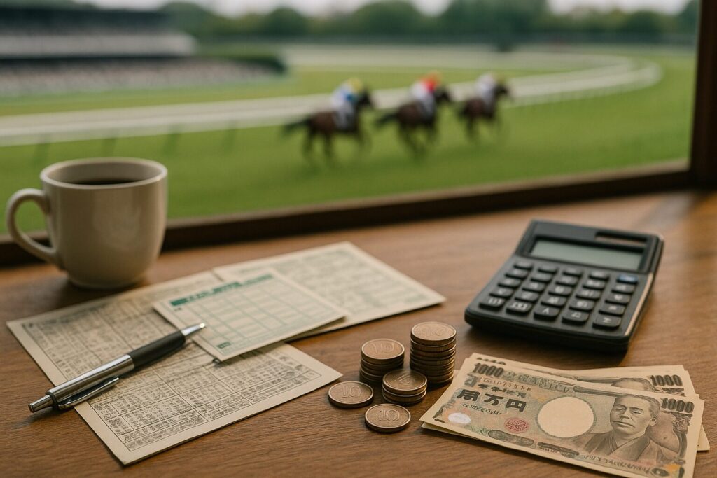 競馬で生活する人が知るべき税金や申告の手続きを示すイメージ