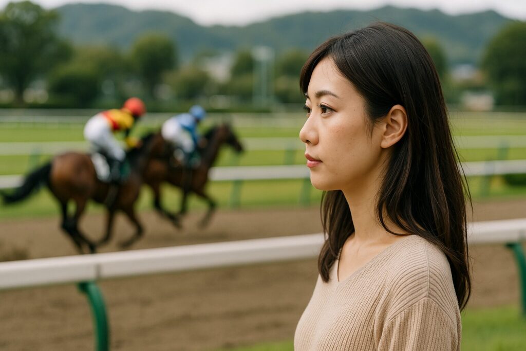 合成オッズの目安を考えるための競馬投票用紙と電卓のイメージ