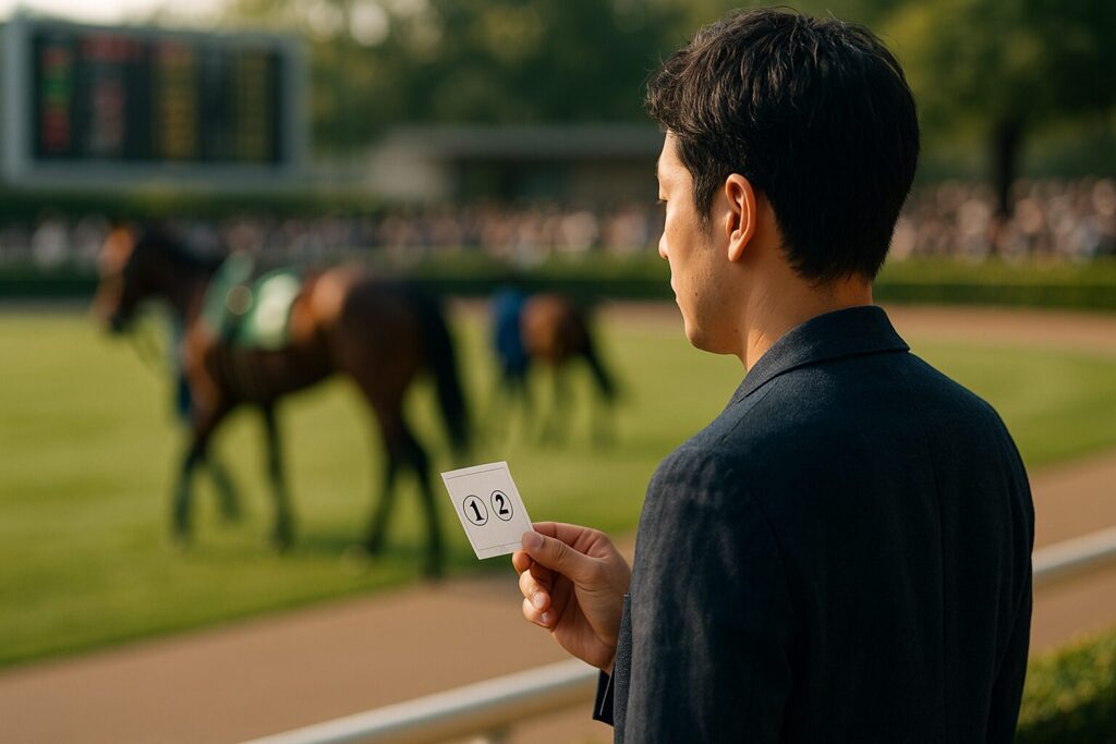 軸2頭流しとは？競馬の基本的な仕組みを説明するイメージ