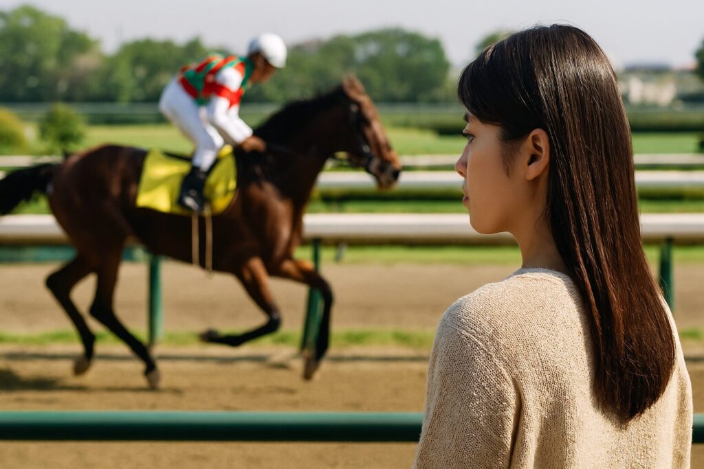 長距離血統の特徴とスタミナ系統の関係を示す競走馬イメージ