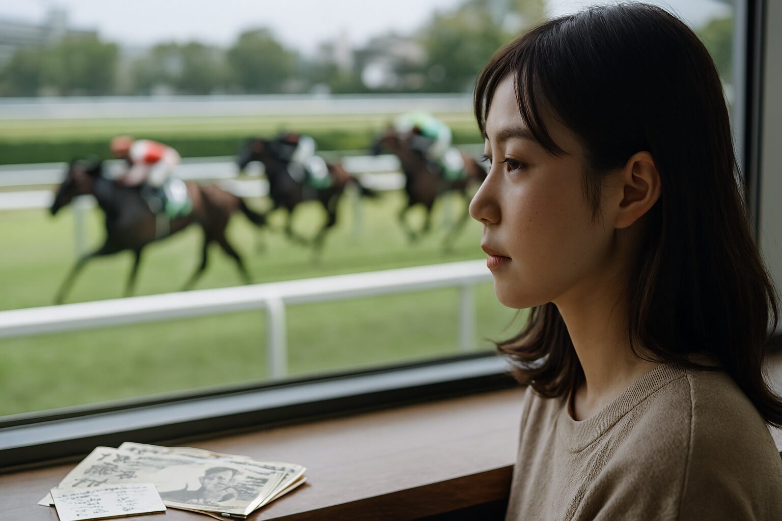 トリガミでも悪くない静かな観戦席