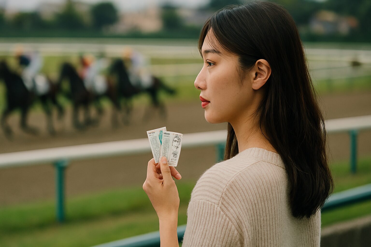 日本人女性が見つめるボックス フォーメーション