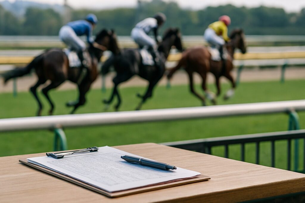 競馬タイム指数の仕組みを初心者向けに図解したイメージ