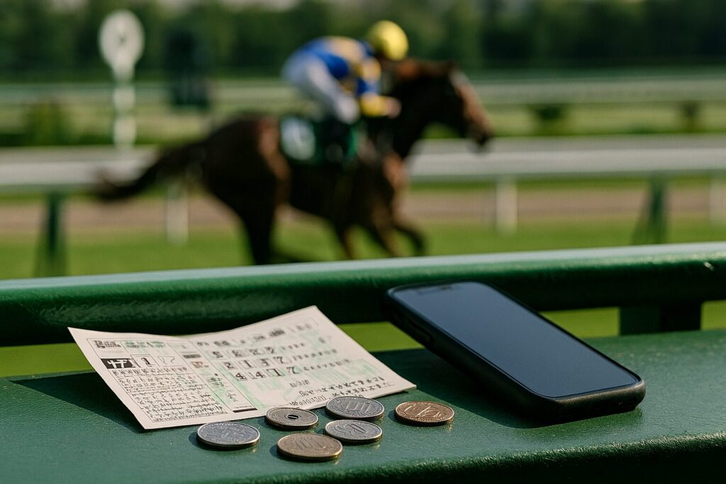 競馬でガミる原因を示す場面