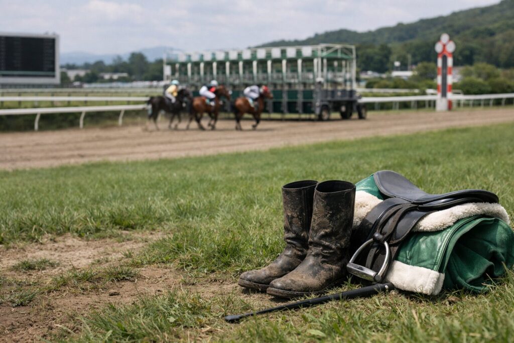 3歳未勝利の雰囲気ある競馬場