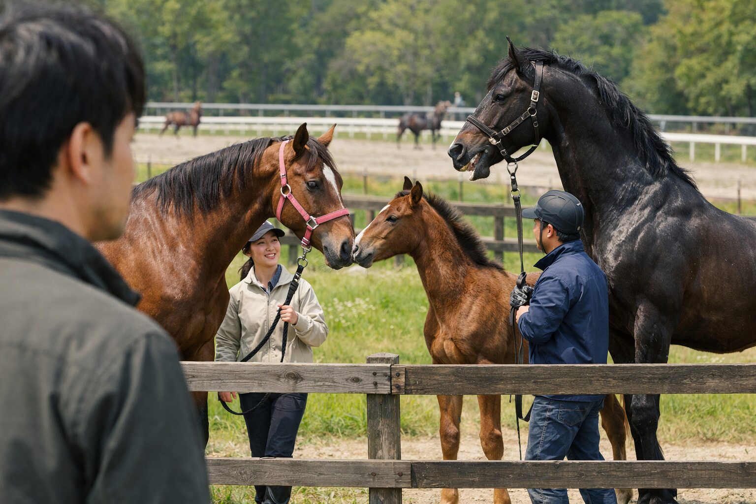 日本人男性が牝馬牡馬の違い解説