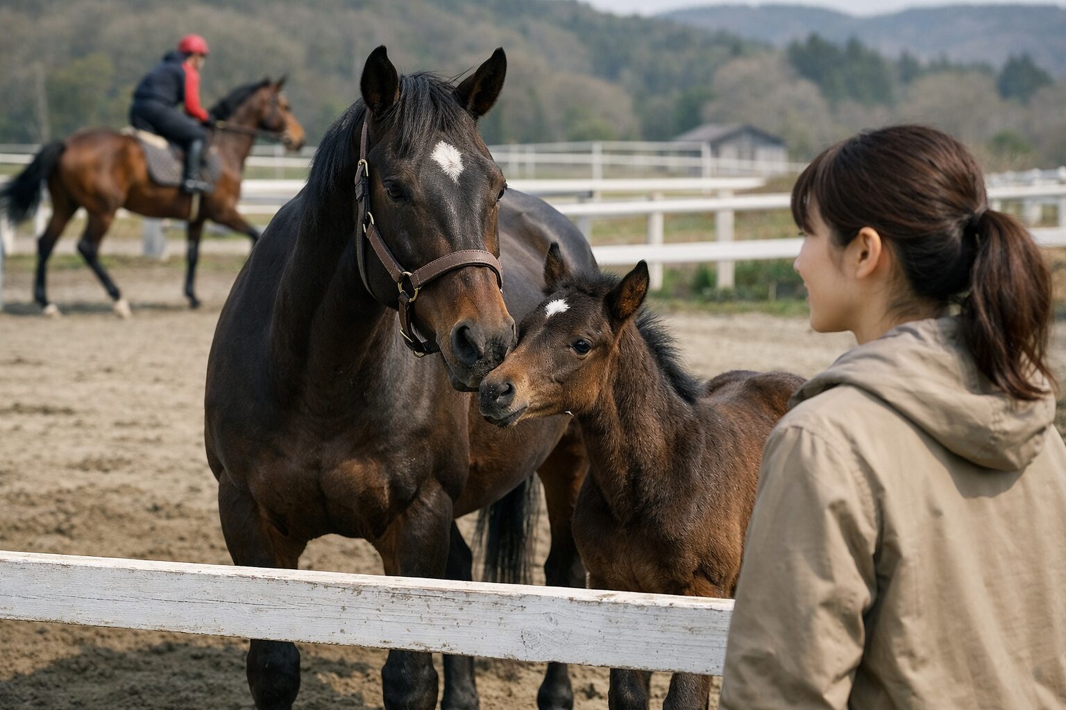 日本人女性が導く産駒の走行特徴