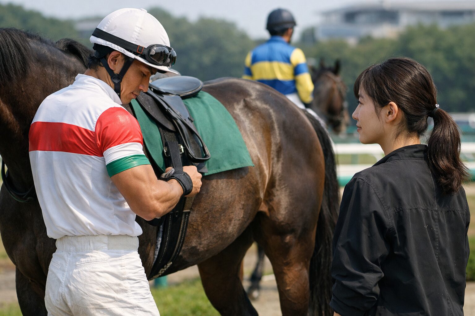 日本人女性の騎手筋肉の使い方