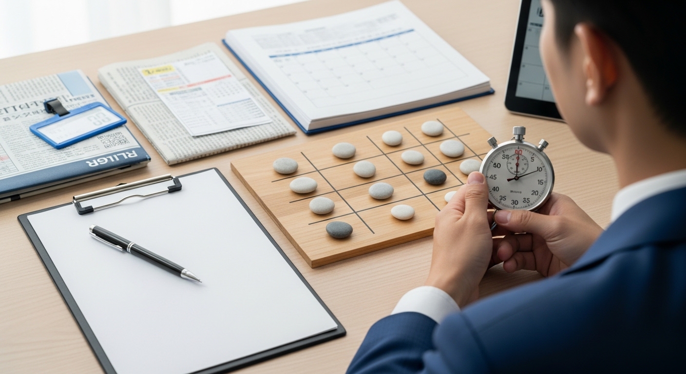 阪急杯2026で馬を調教する日本人男性