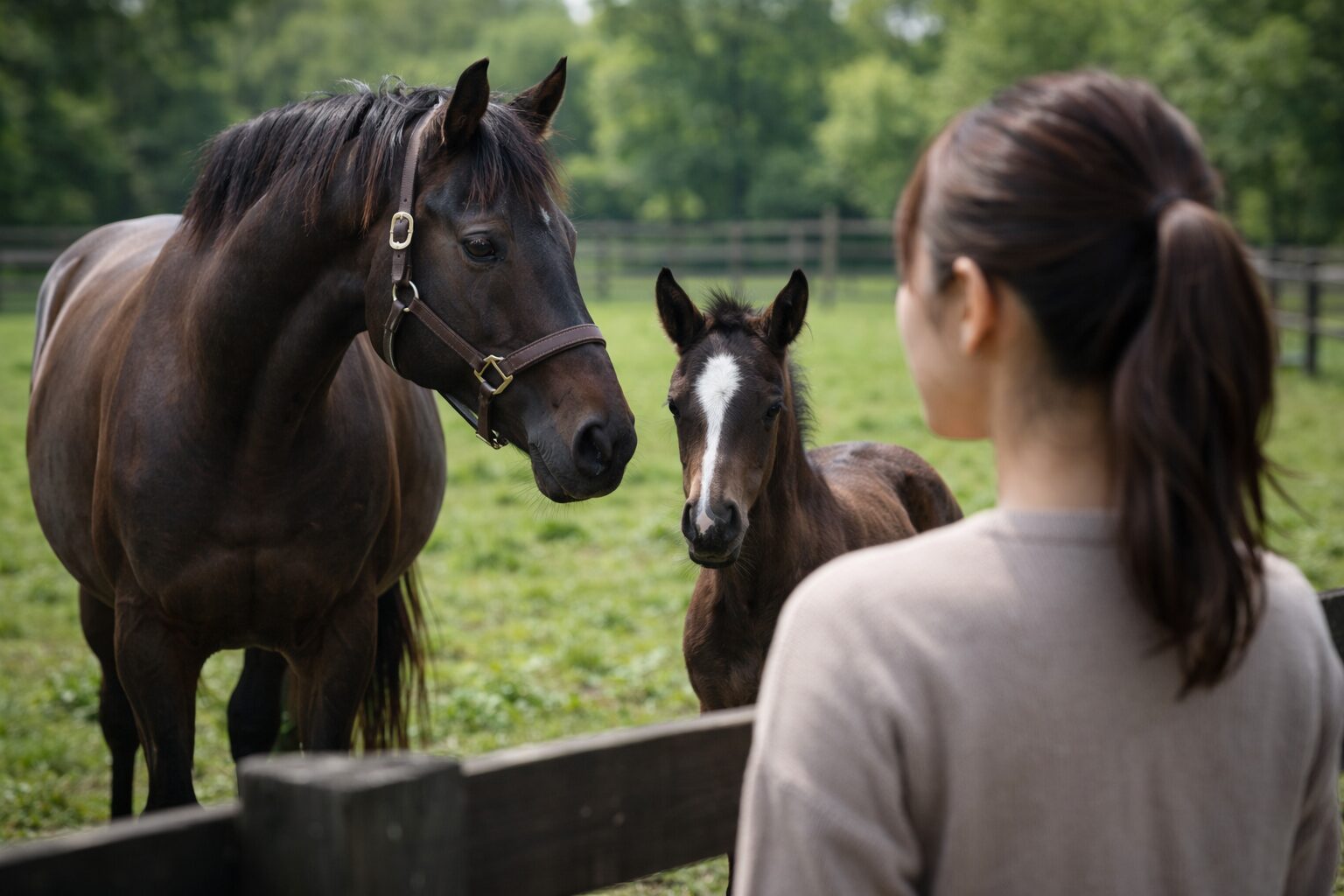 日本人女性が見る産駒の特徴