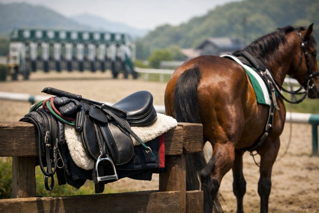 騎手筋肉を示す構造の要点