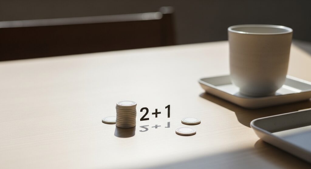 返し馬を見る日本人男性が状態確認