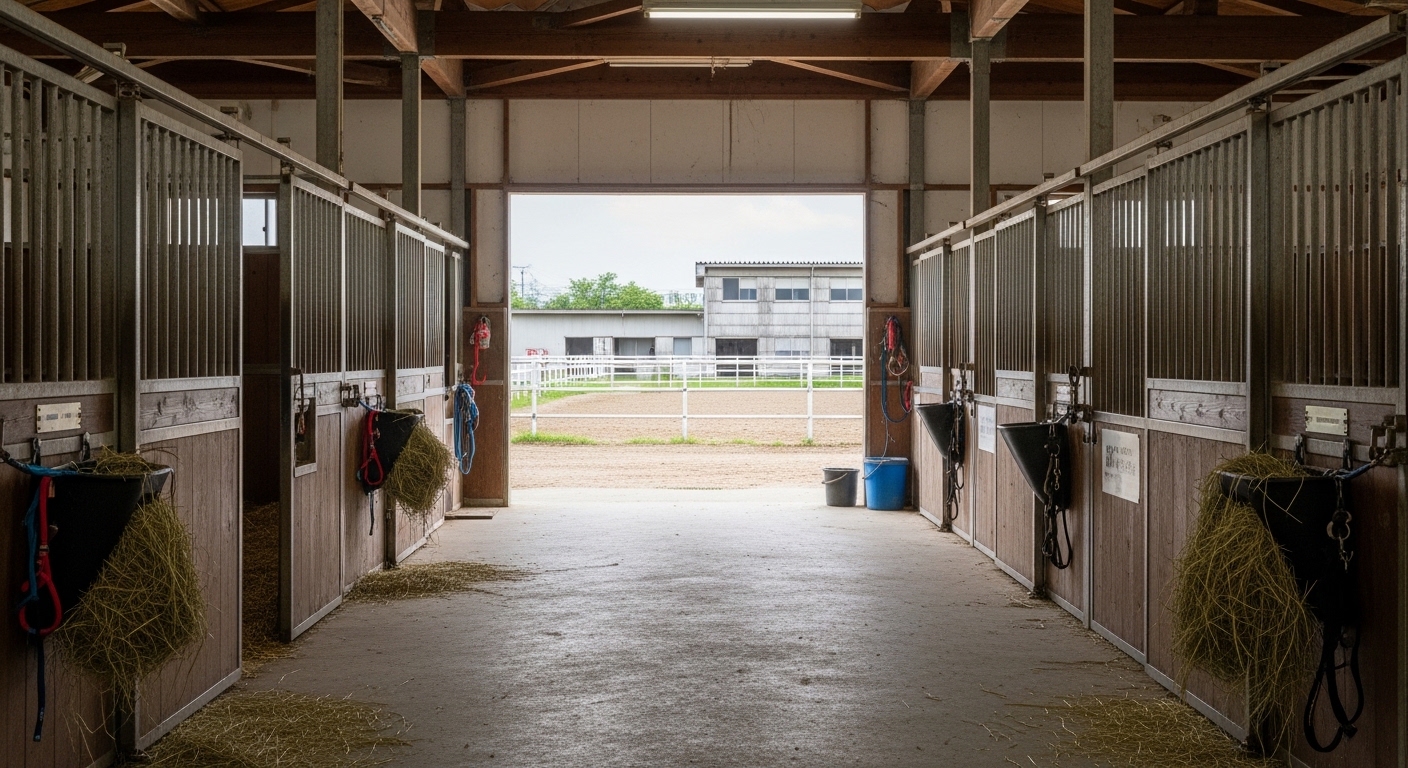ラムタラ事件を象徴する種牡馬導入の象徴シーン