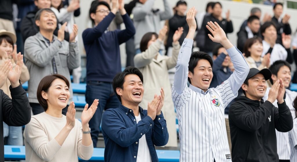ワイドボックスを計算する日本人男性
