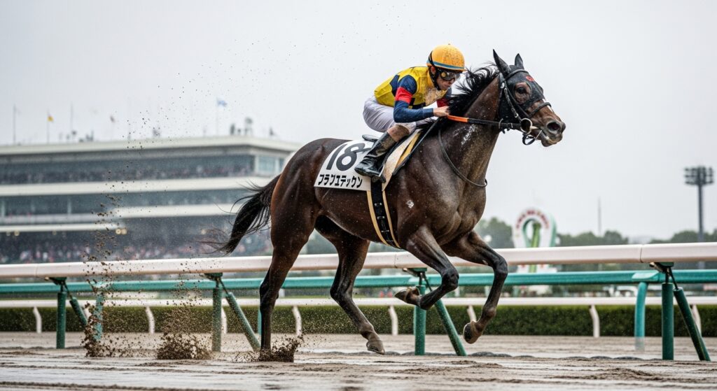 騎手が感じる不良馬場の芝ダート適性差