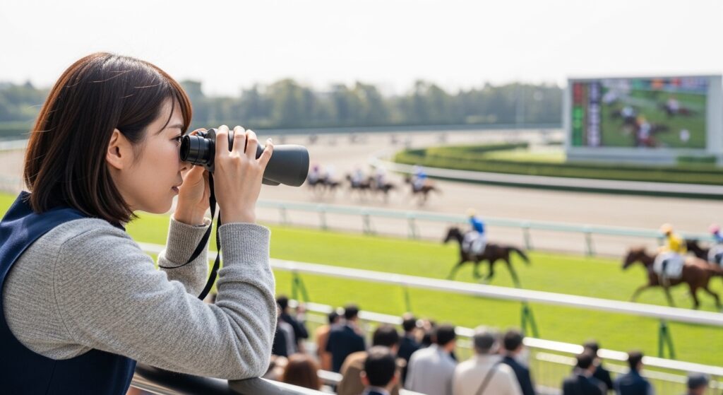 福島牝馬ステークス傾向を分析する日本人女性