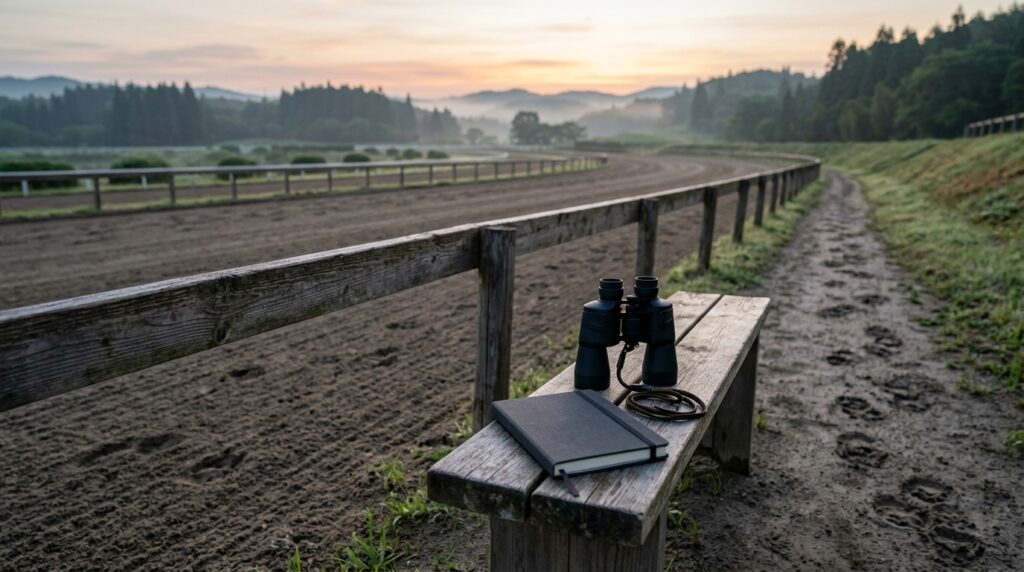 ダービー2026の追い切り評価や調教内容を確認する際の競馬予想や分析のポイントを表すイメージ画像