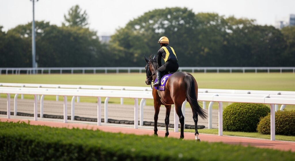 NHKマイルカップ2026の注目ポイントを分析する競馬レース前の緊張感ある競走馬のイメージ