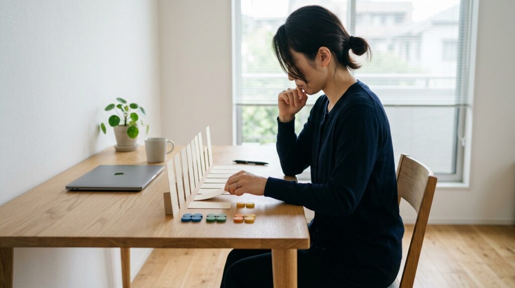競馬指数を比較しながらデータを確認し、予想の参考情報を分析している様子を表すイメージ画像